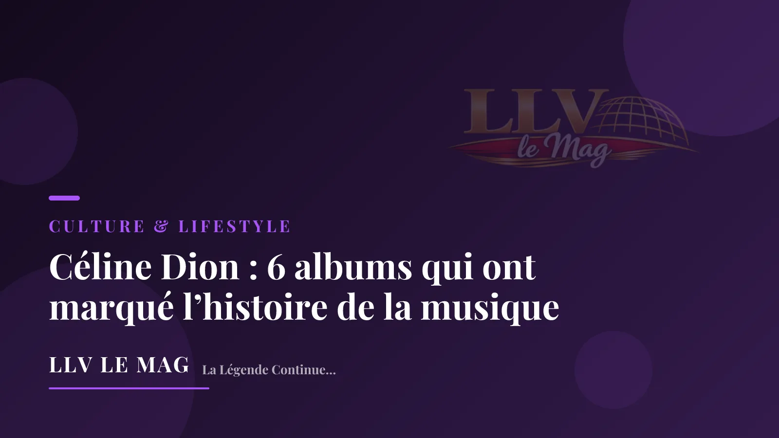 Illustration éditoriale pour Céline Dion : 6 albums qui ont marqué l’histoire de la musique