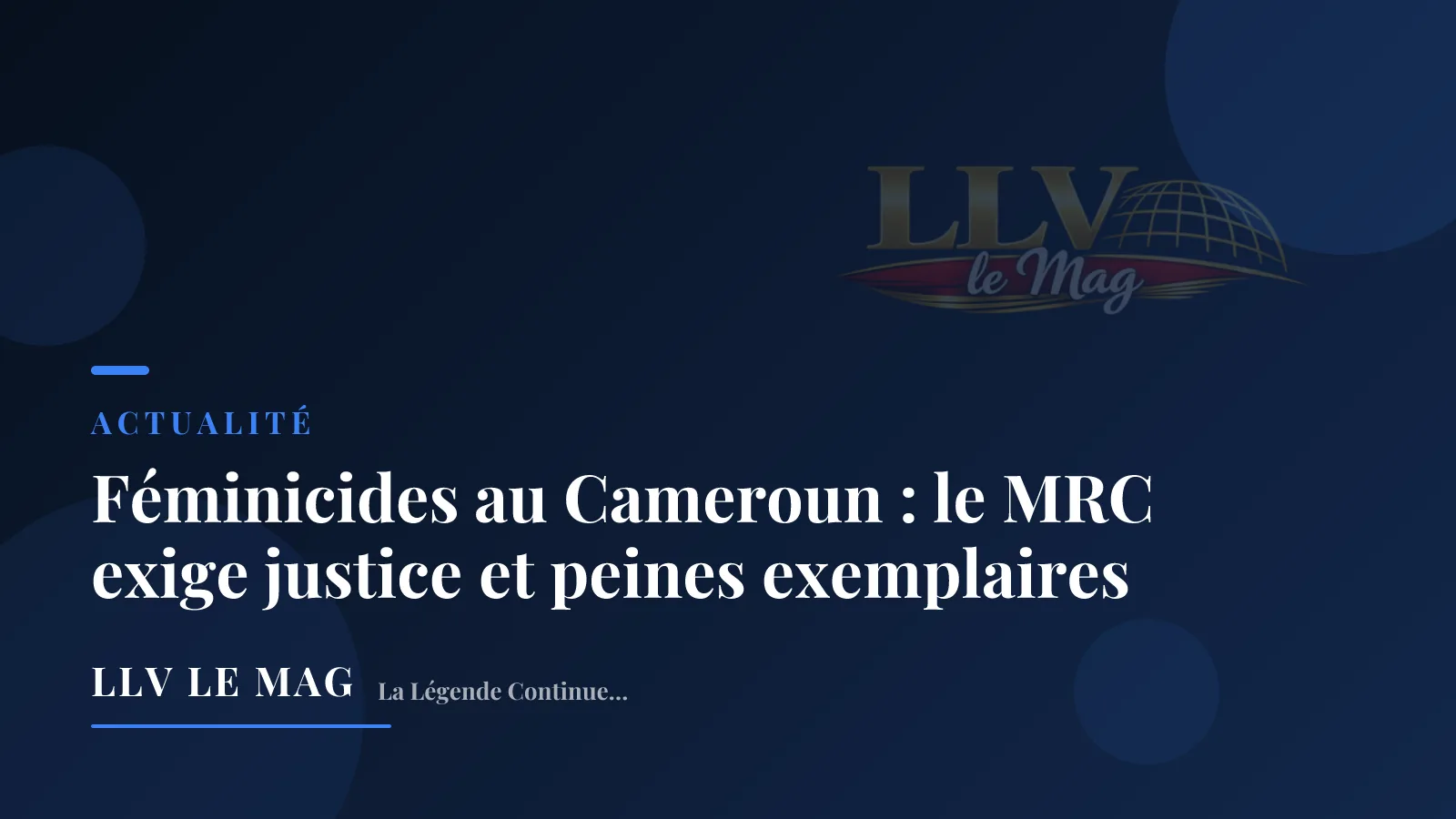 Illustration éditoriale pour Féminicides au Cameroun : le MRC exige justice et peines exemplaires