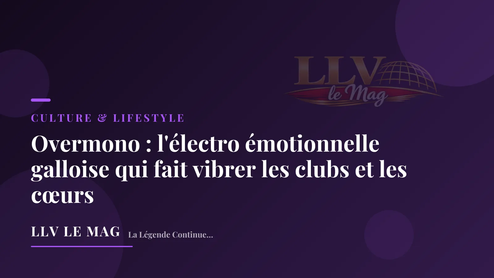 Illustration éditoriale pour Overmono : l'électro émotionnelle galloise qui fait vibrer les clubs et les cœurs